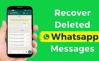 Delete Mess Recover WhatsApp