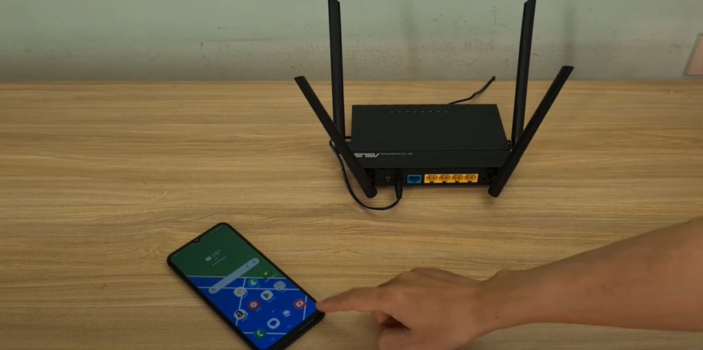 Sharing Internet Using a Router